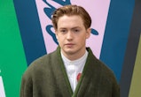 Kit Connor, 'Heartstopper' actor, at a Fashion Week event in 2022