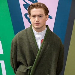 Kit Connor, 'Heartstopper' actor, at a Fashion Week event in 2022