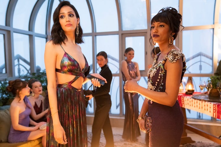 Luna and Monet in Gossip Girl