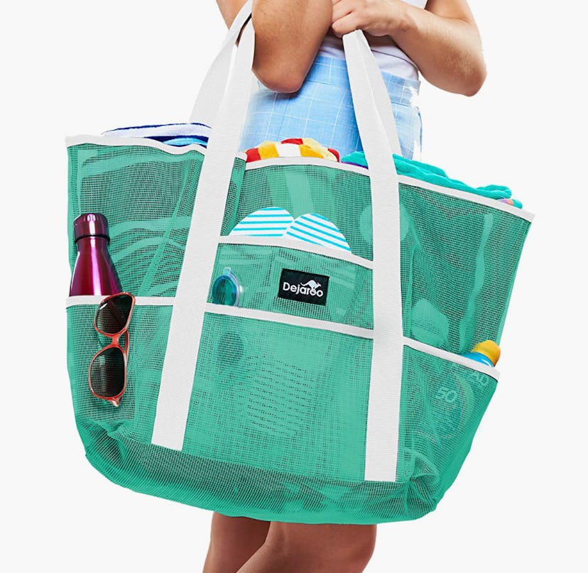 Dejaroo Mesh Beach Tote Bag 