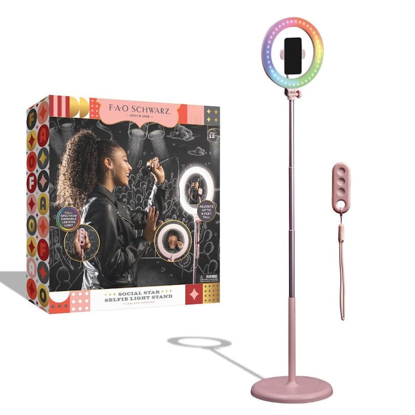 Social Star Selfie Light Stand