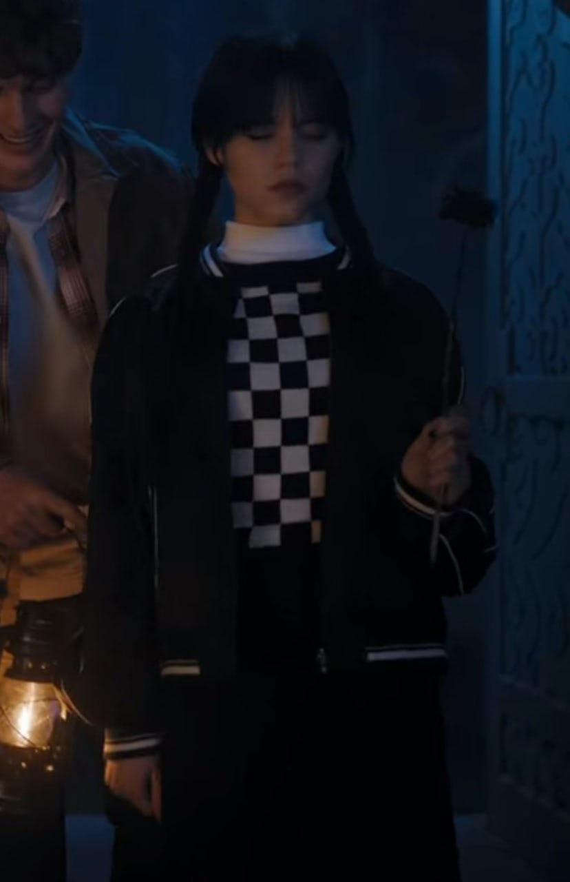 Jenna Ortega as Wednesday Addams in “Wednesday”