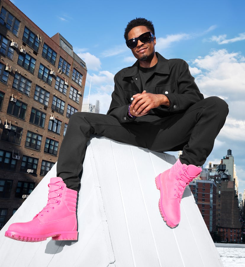 Pink Timberland Shoes Jimmy Choo Timbalands Jimmy Choo X