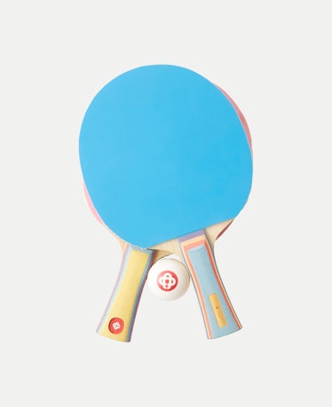 Set Of Table Tennis Bats And Ball