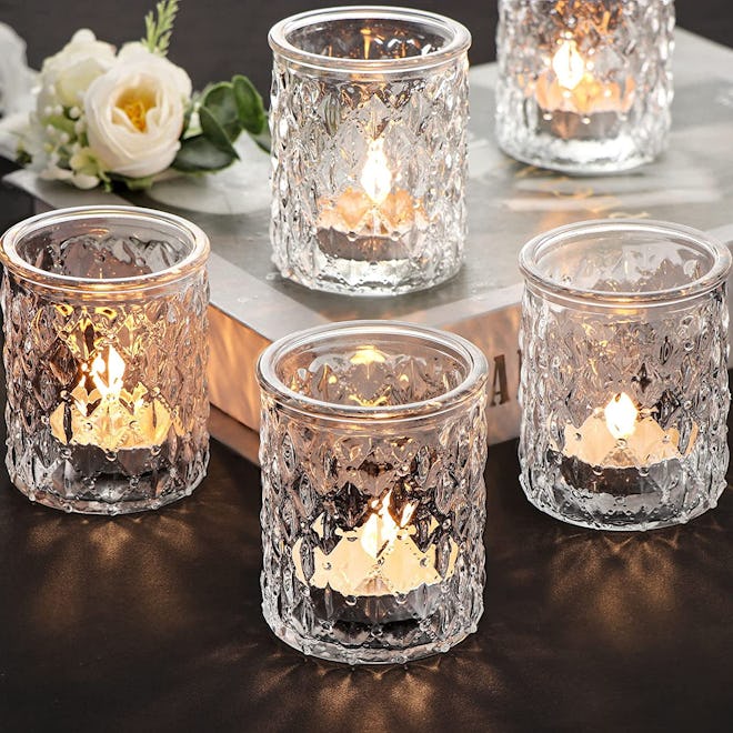 NITIME Votive Candle Holders (12 Pieces)