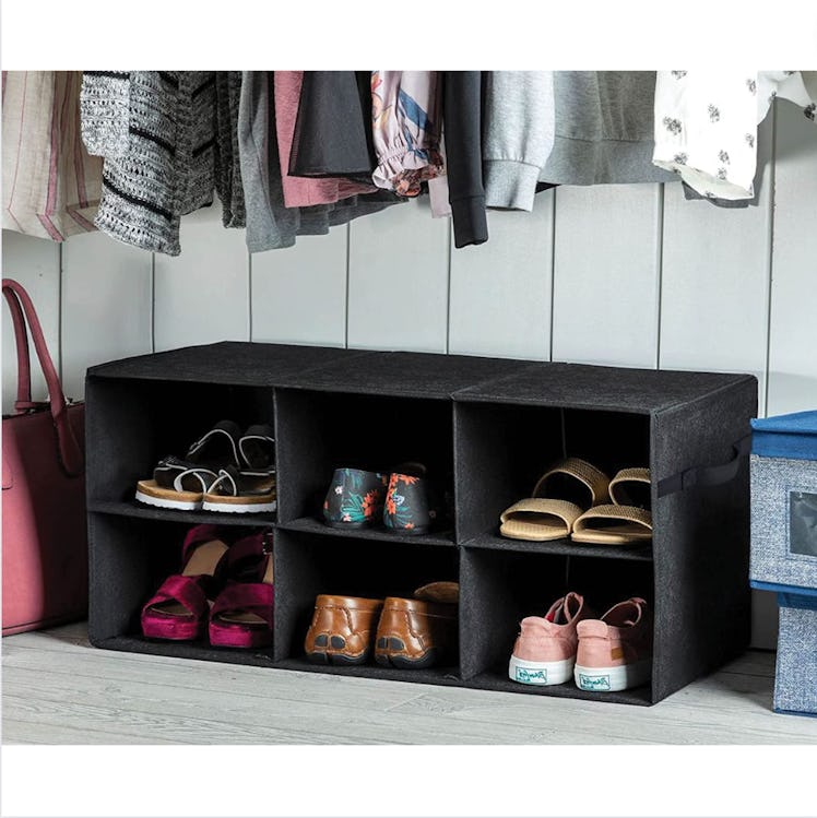 ZOBER Freestanding Shoe Organizer