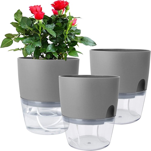 Vanavazon 6-Inch Self-Watering Planter Pots