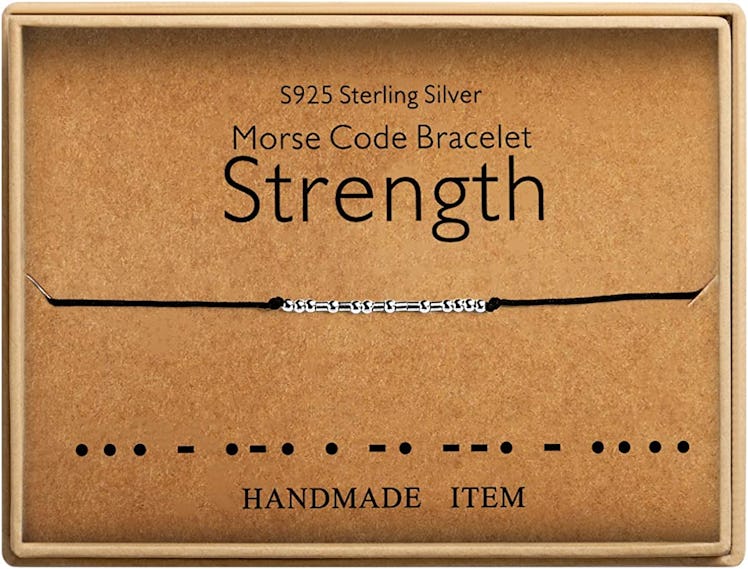 KGBNCIE Morse Code Bracelet 