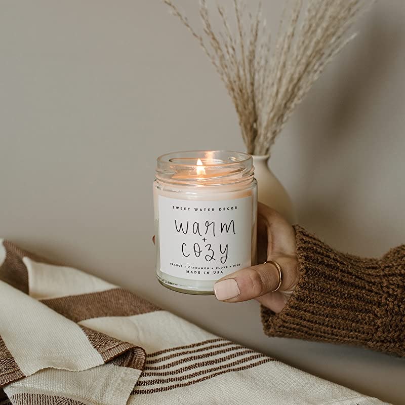 Sweet Water Decor Warm and Cozy Candle