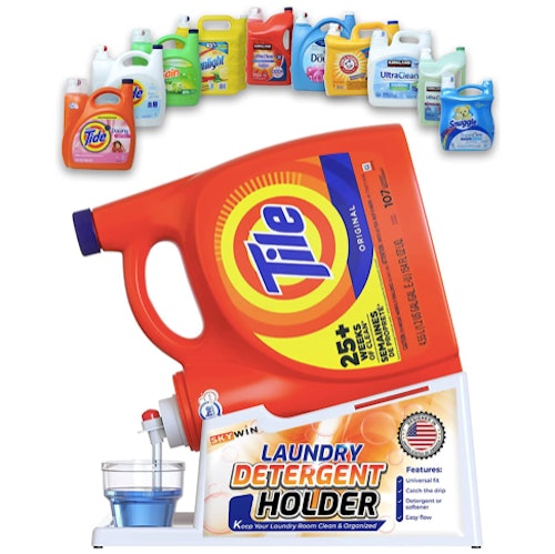 Skywin Laundry Detergent Holder and Drip Tray