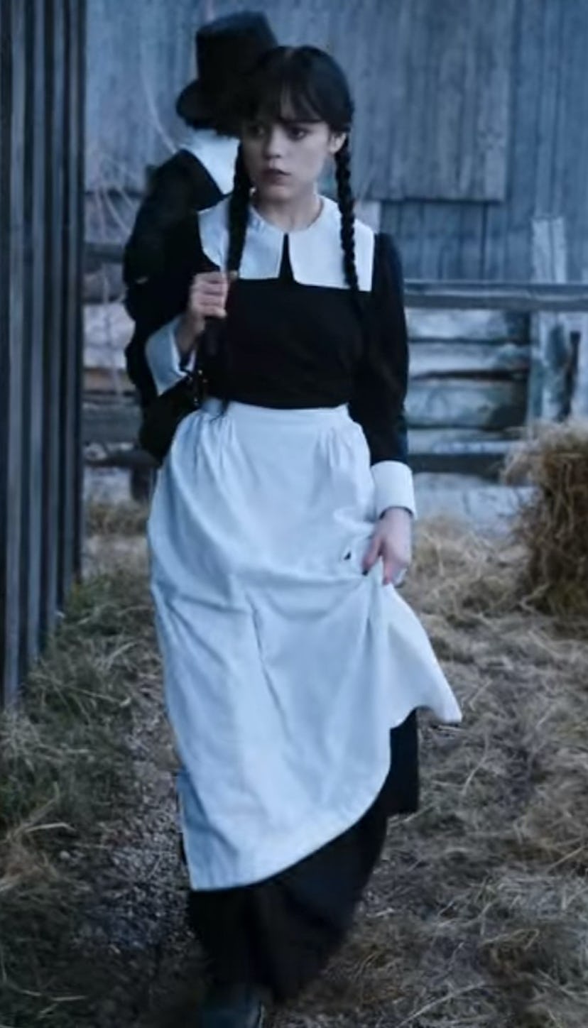 Jenna Ortega as Wednesday Addams in “Wednesday”