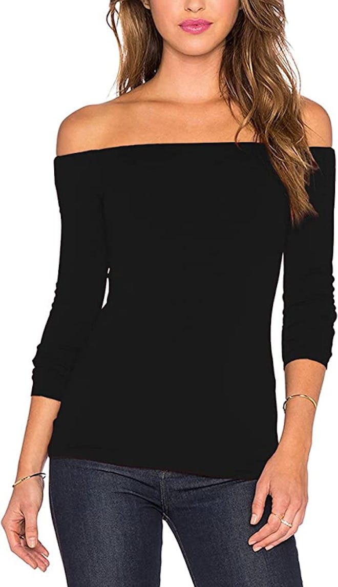 Sarin Mathews Off The Shoulder Top