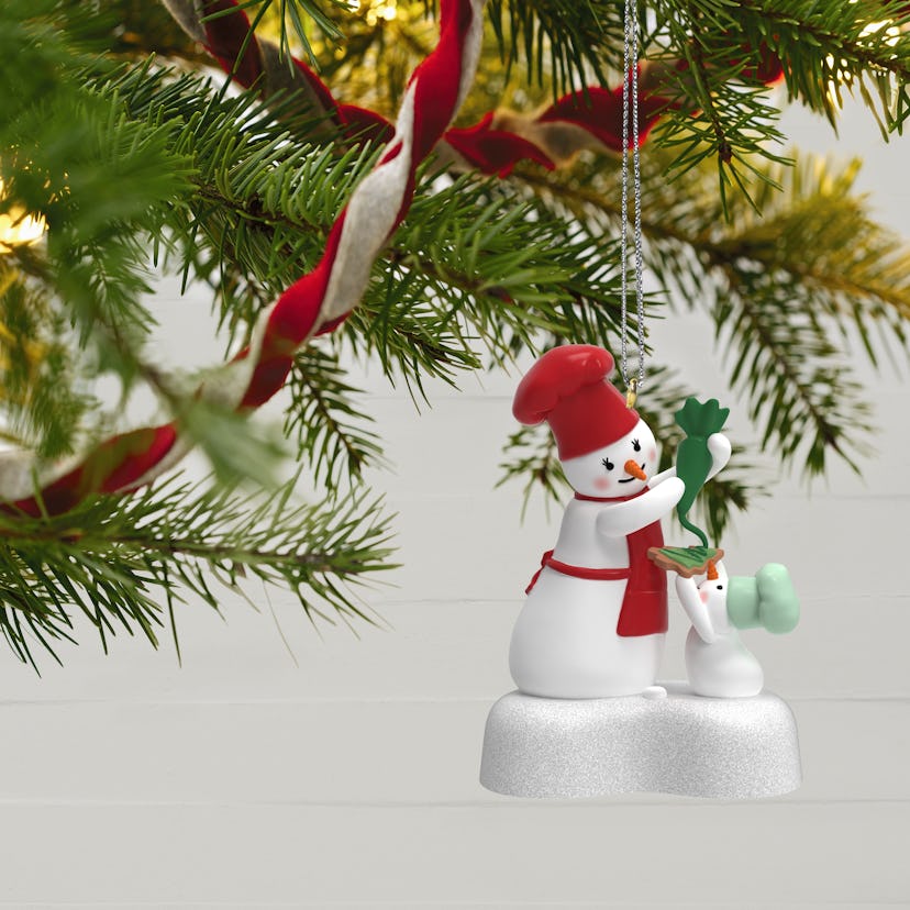 Can't Wait for Cookies! Snowmen Musical Ornament 