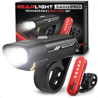 GearLight Rechargeable Bike Light Set