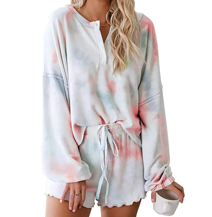 Asvivid Tie Dye Lounge Set