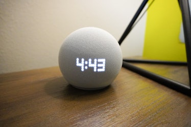 The Echo dot with Clock.