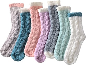 Nimalpal Fuzzy Socks (7-Pack)