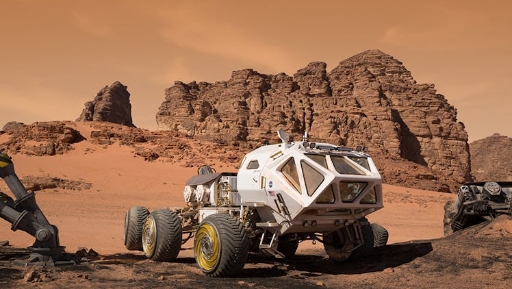 Martian transport vehicle
