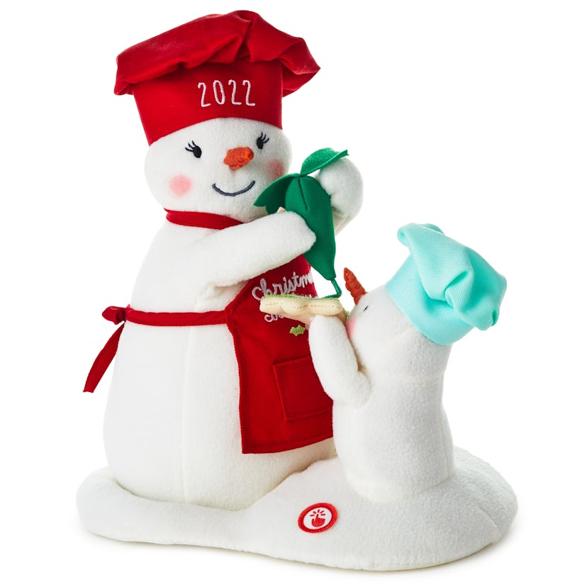 Can't Wait for Cookies Snowman Singing Stuffed Animal With Motion 