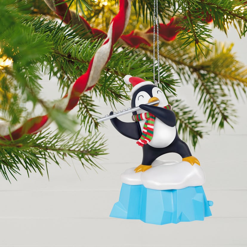 Chilly Trills Penguin Musical Ornament 
