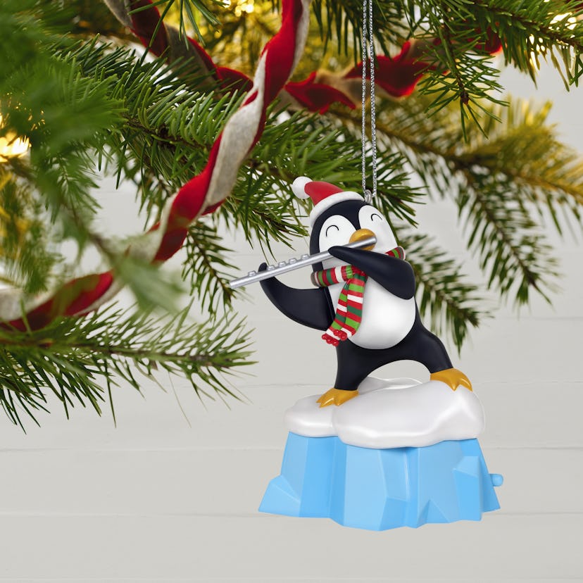 Chilly Trills Penguin Musical Ornament 