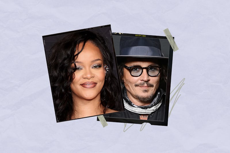 Rihanna fans react to Johnny Depp's 'Savage X Fenty Show' appearance.