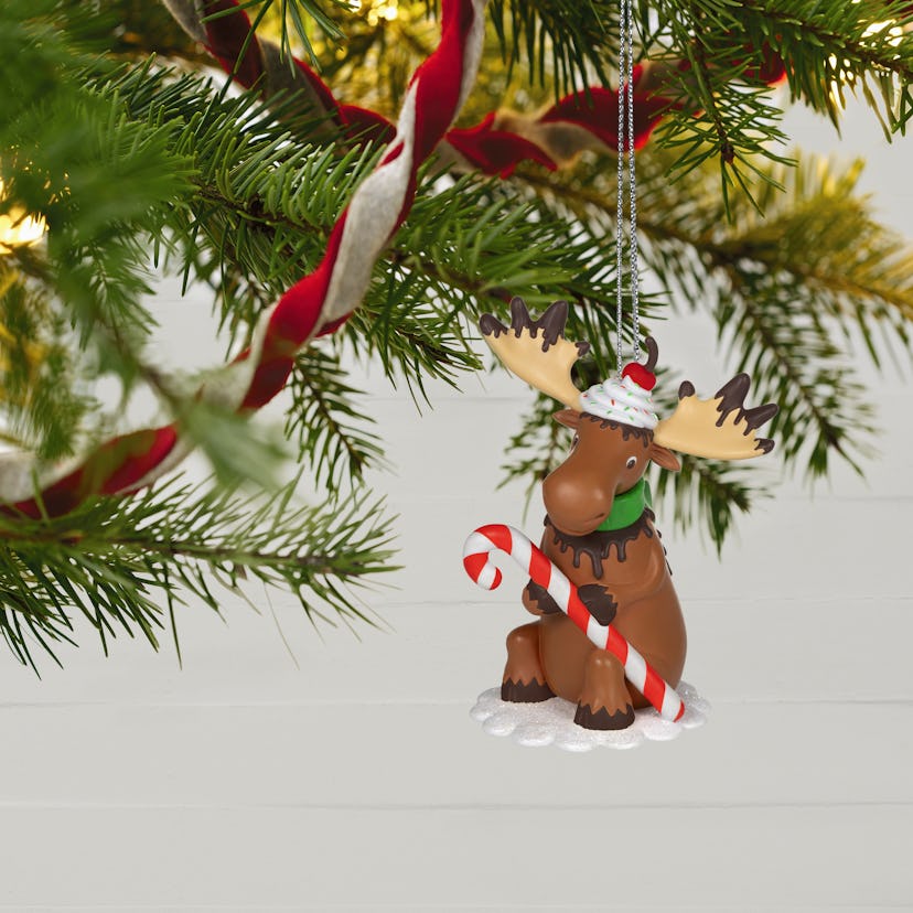 Chocolate Moose Ornament 