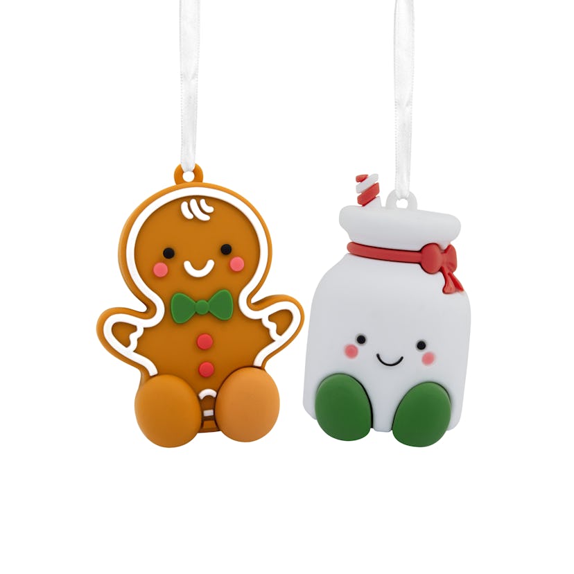 Better Together Gingerbread and Milk Magnetic Hallmark Ornaments