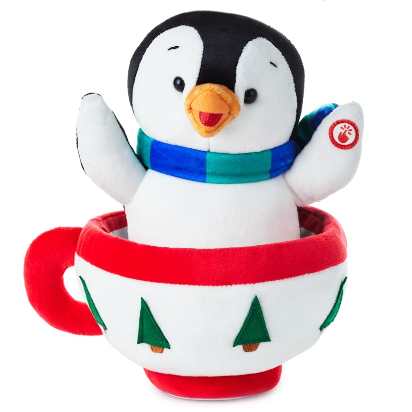 Twirly Teacup Playful Penguins Musical Plush With Motion