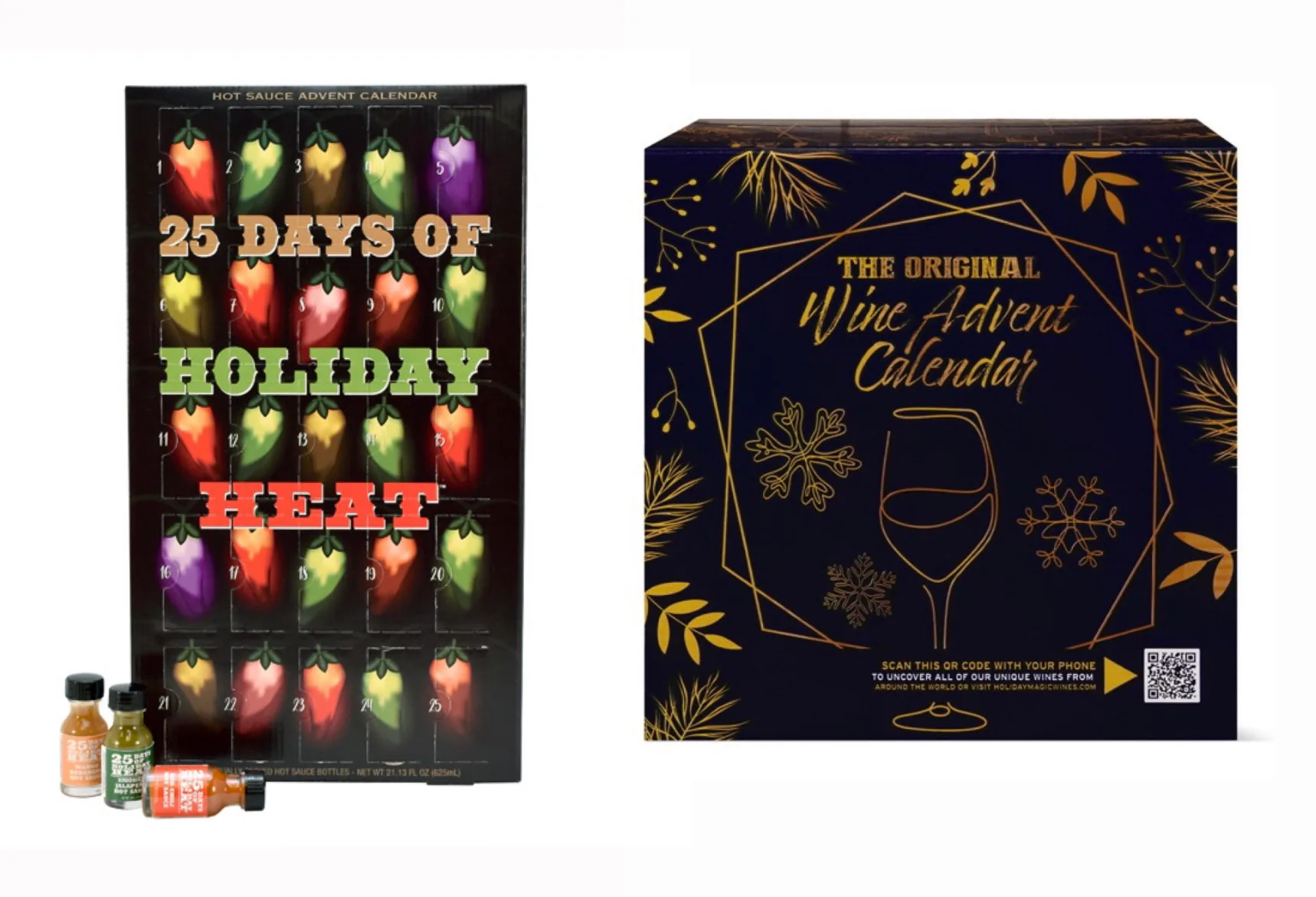 Aldi's 2022 Advent Calendars Include Wine, Cheese, & Hot Sauce