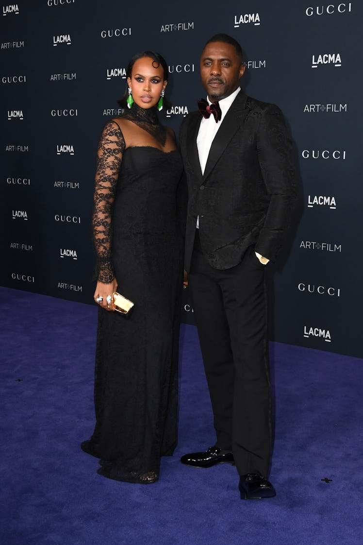 Sabrina Dhowre Elba and Idris Elba attend the 11th Annual LACMA Art + Film Gala at Los Angeles Count...