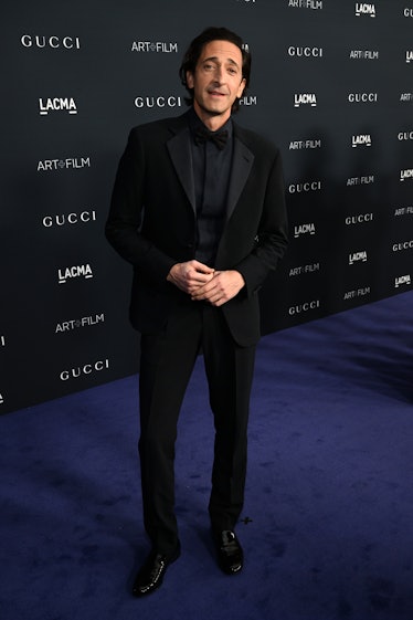 Adrien Brody attends the 2022 LACMA ART+FILM GALA Presented By Gucci at Los Angeles County Museum of...