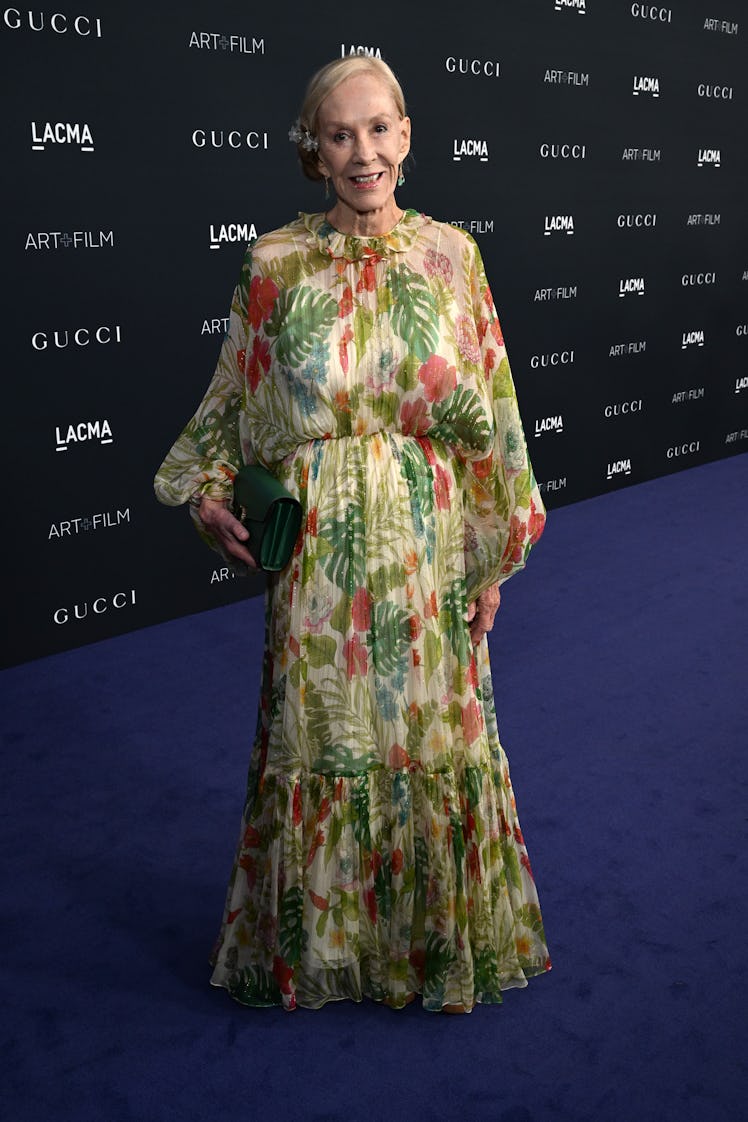 Honoree Helen Pashgian, wearing Gucci, attends the 2022 LACMA ART+FILM GALA Presented By Gucci at Lo...