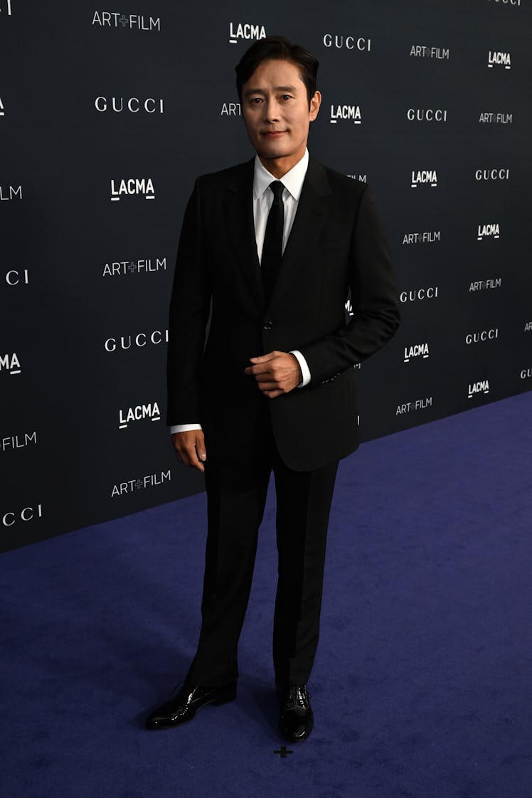 Lee Byung-hun, wearing Gucci, attends the 2022 LACMA ART+FILM GALA Presented By Gucci at Los Angeles...