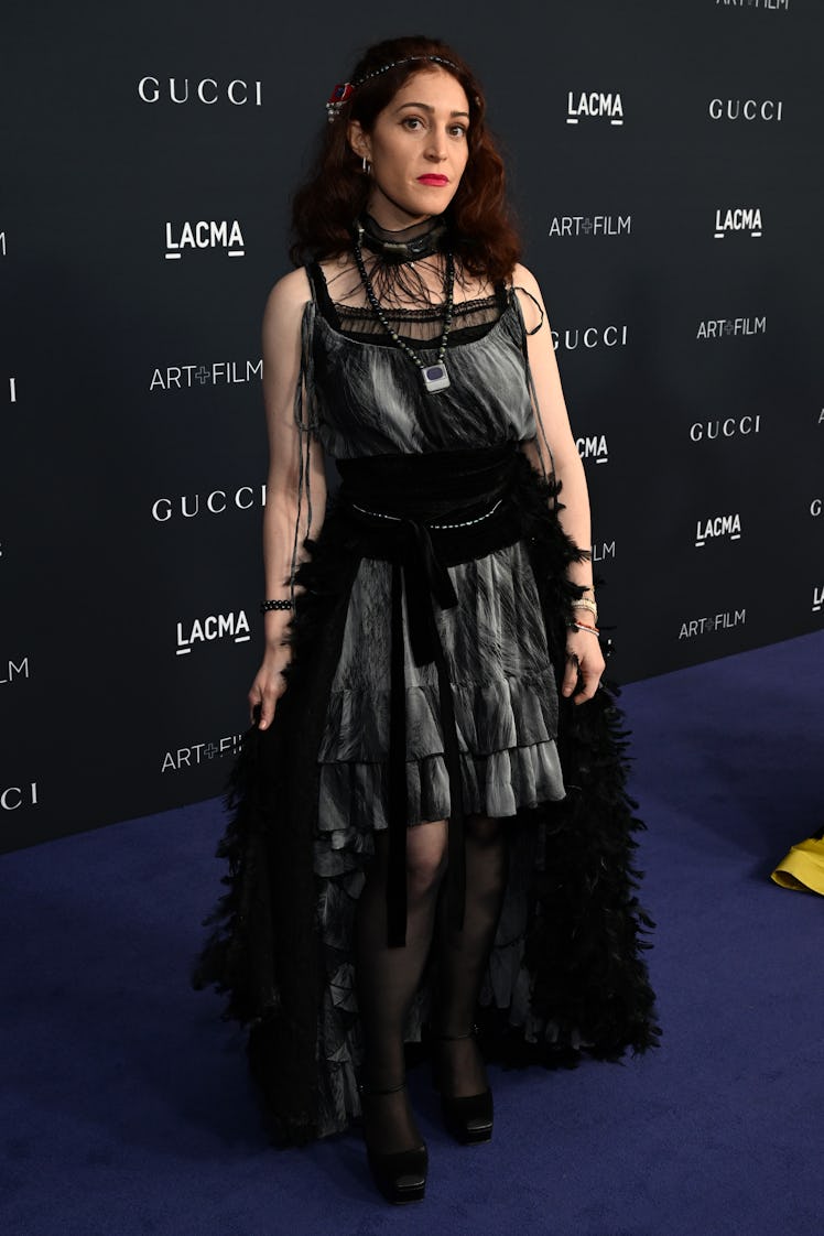 Torie Zalben attends the 2022 LACMA ART+FILM GALA Presented By Gucci at Los Angeles County Museum of...