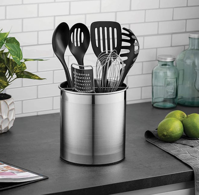 FineDine Stainless Steel Kitchen Utensil Holder