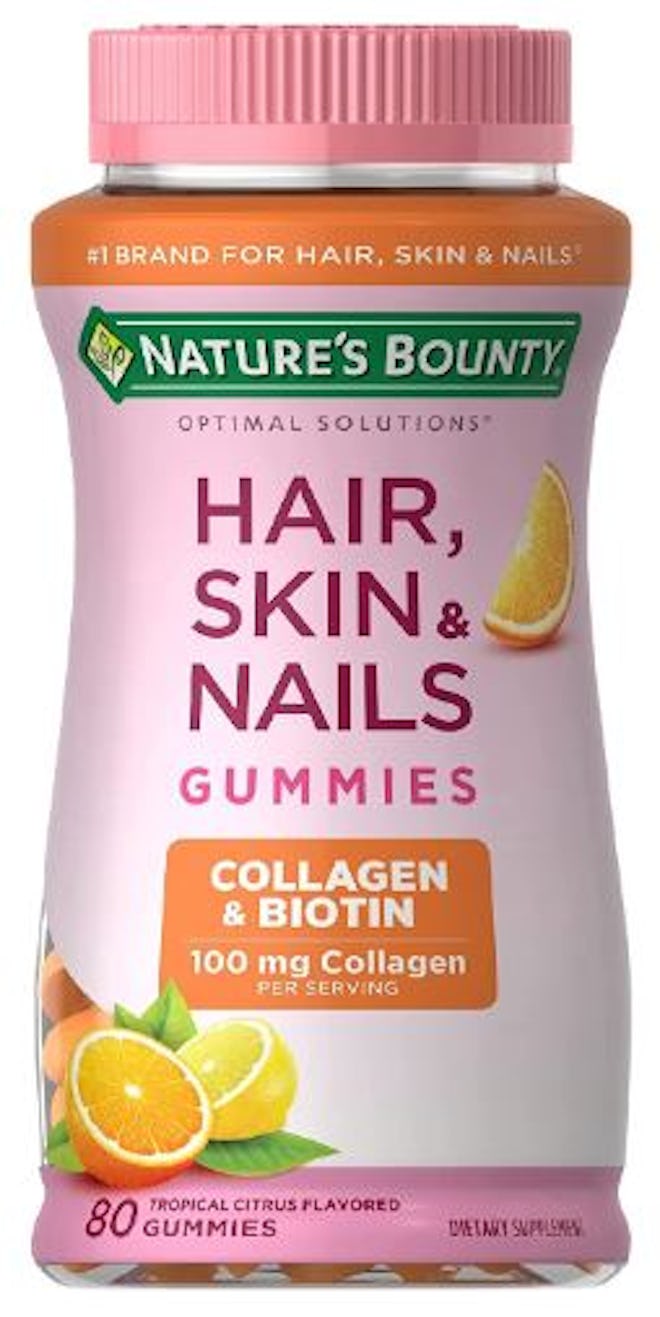 If you're looking for gummy vitamins for eyelash growth, consider these ones from Nature's Bounty.