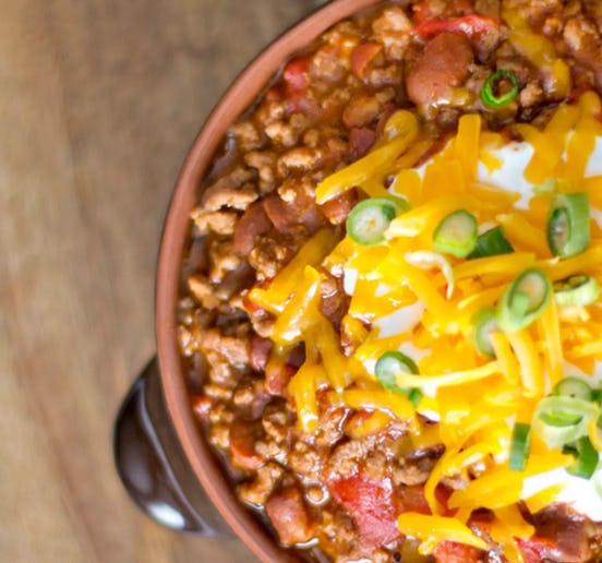 Easy three-ingredient chili