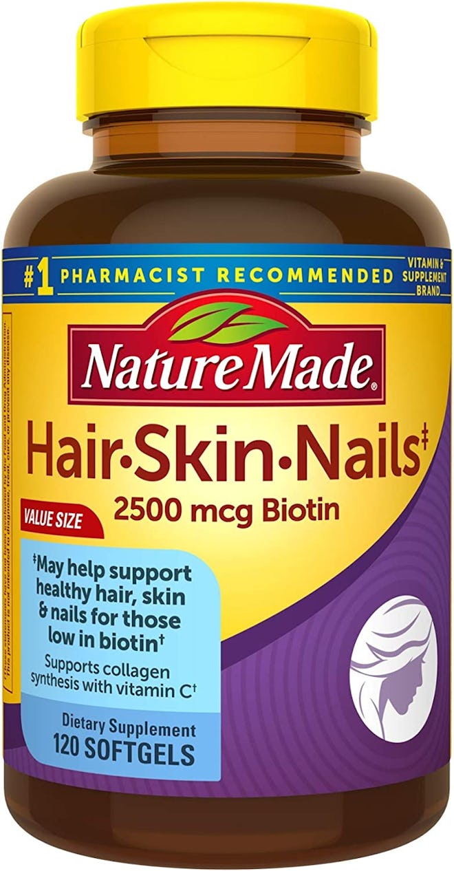 These vitamins for eyelash growth contain biotin to support your hair, skin, and nails.