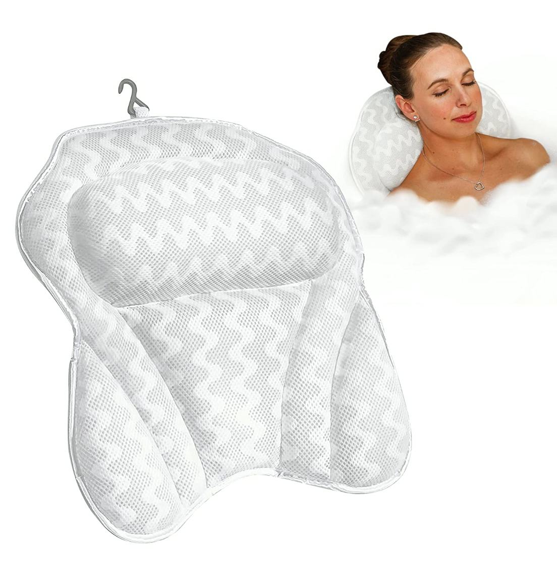 Bath Haven Bath Pillow for Bathtub