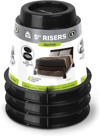 Slipstick 5-Inch Bed Risers (4-Pack)