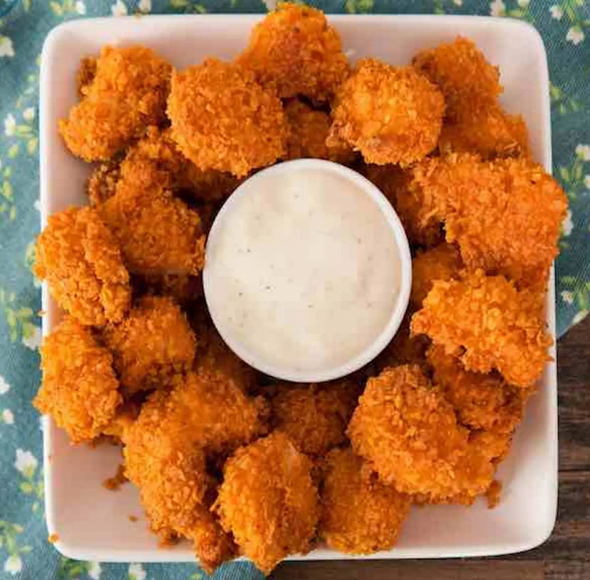 Easy popcorn chicken recipe