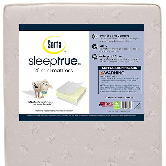 Delta Children Serta SleepTrue Mini Crib Mattress