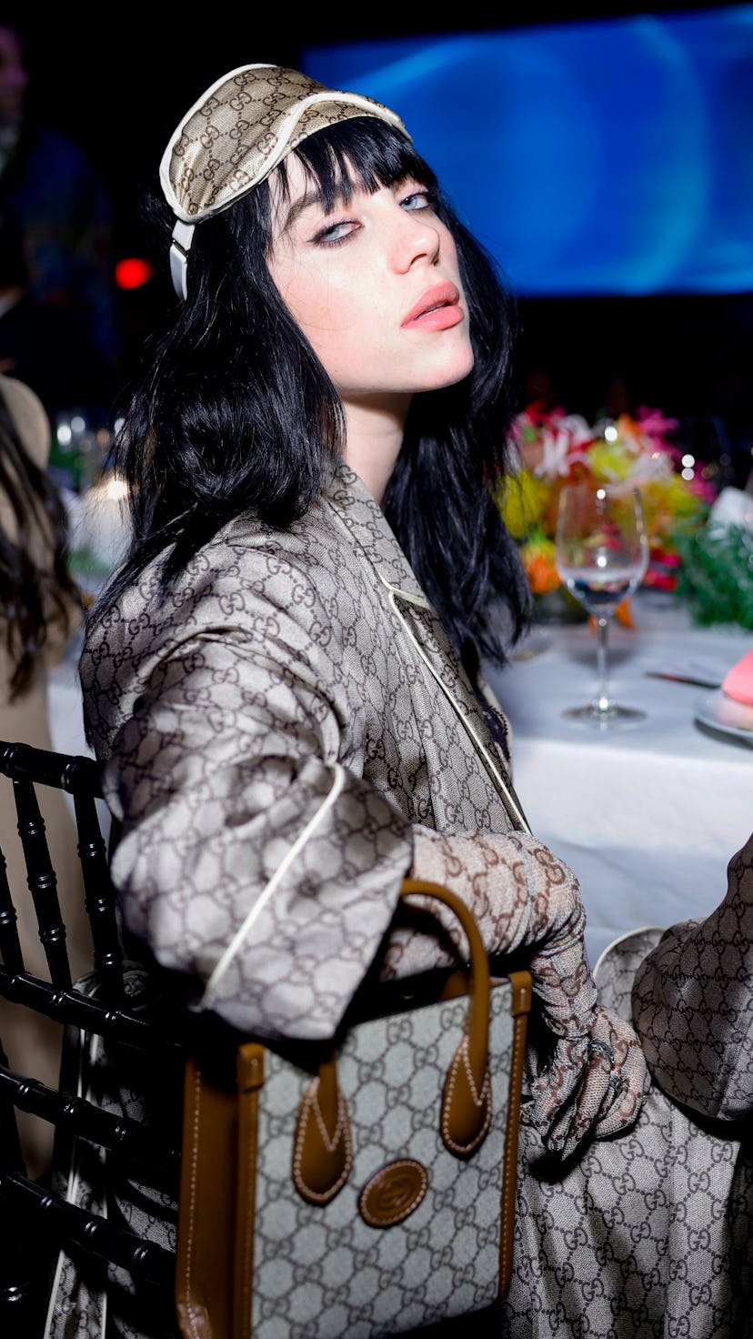 Billie Eilish celebrates the 2022 LACMA ART+FILM GALA Presented By Gucci at Los Angeles County Museu...