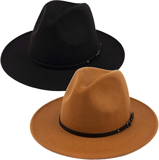 Spikerking Fedora Hats (2-Pack)
