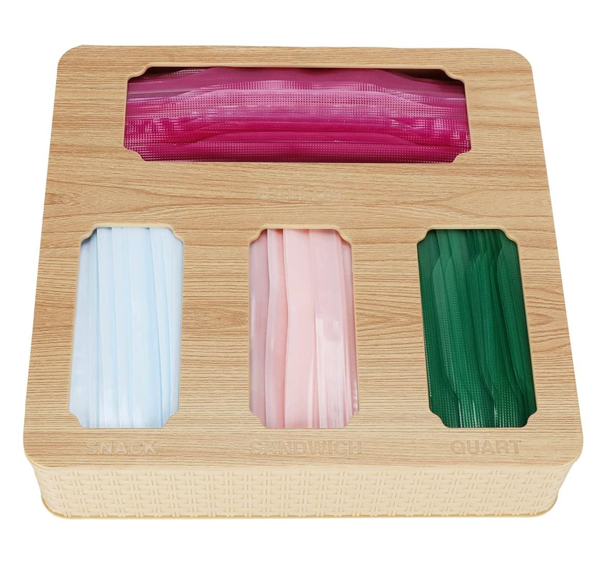 Ziplock Bag Storage Organizer