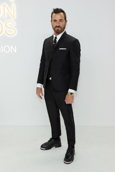 Justin Theroux attends the CFDA Fashion Awards at Casa Cipriani on November 07, 2022 in New York Cit...