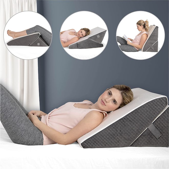 Kӧlbs Memory Foam Adjustable Bed Wedge Pillow