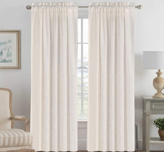 H.VERSAILTEX Linen Curtains (2-Pack)
