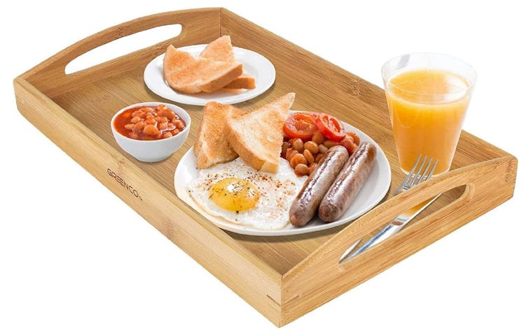 Greenco Rectangle Butler Serving Tray